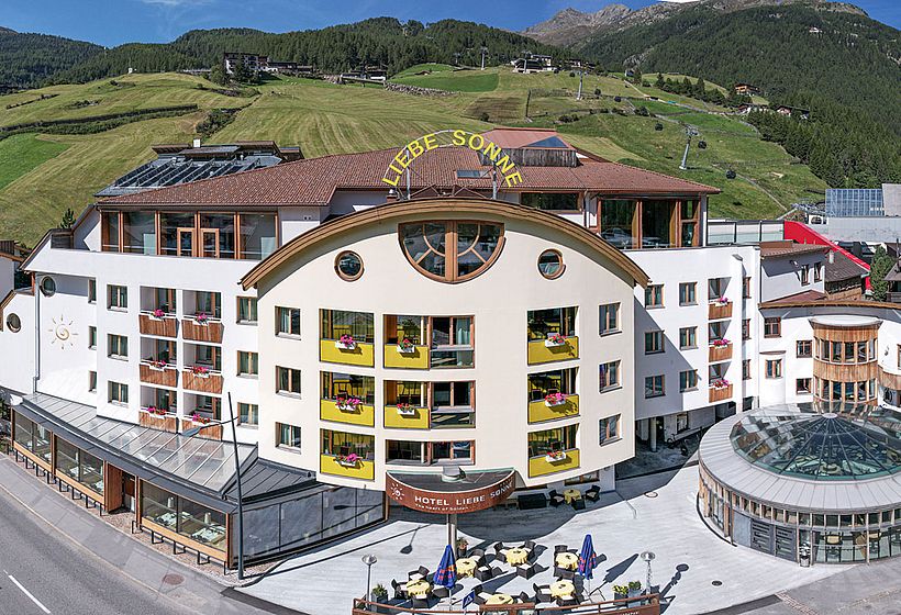 To be and to stay in the HOTEL LIEBE SONNE in Sölden