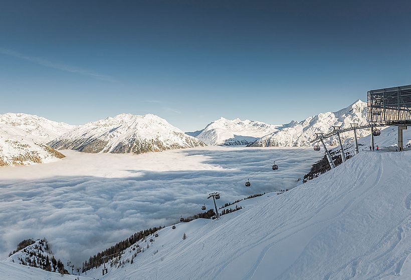 10 Highlights im Skigebiet Sölden