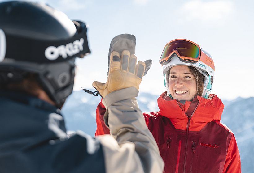 Glacier skiing in Sölden