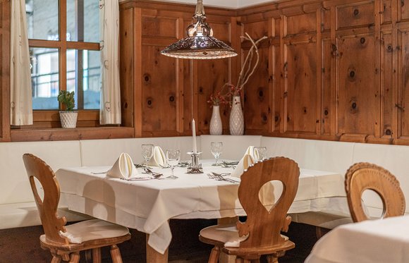 Speisesaal Hotel Liebe Sonne Sölden